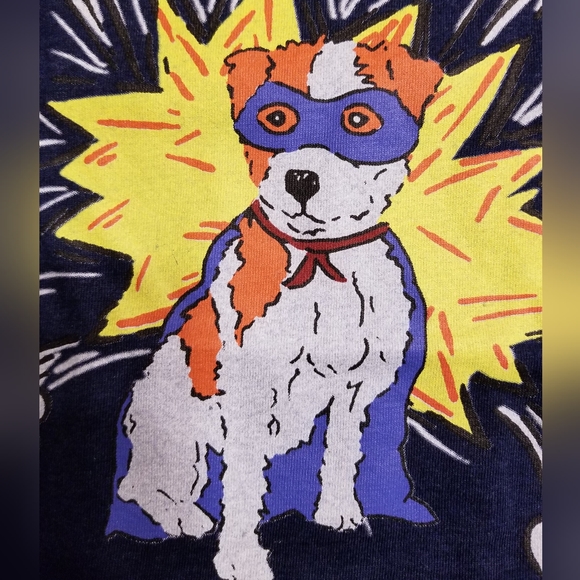 Mini Boden Other - 2017 GLOW nwt Mini Boden 5/6 hilarious "super dog tee"